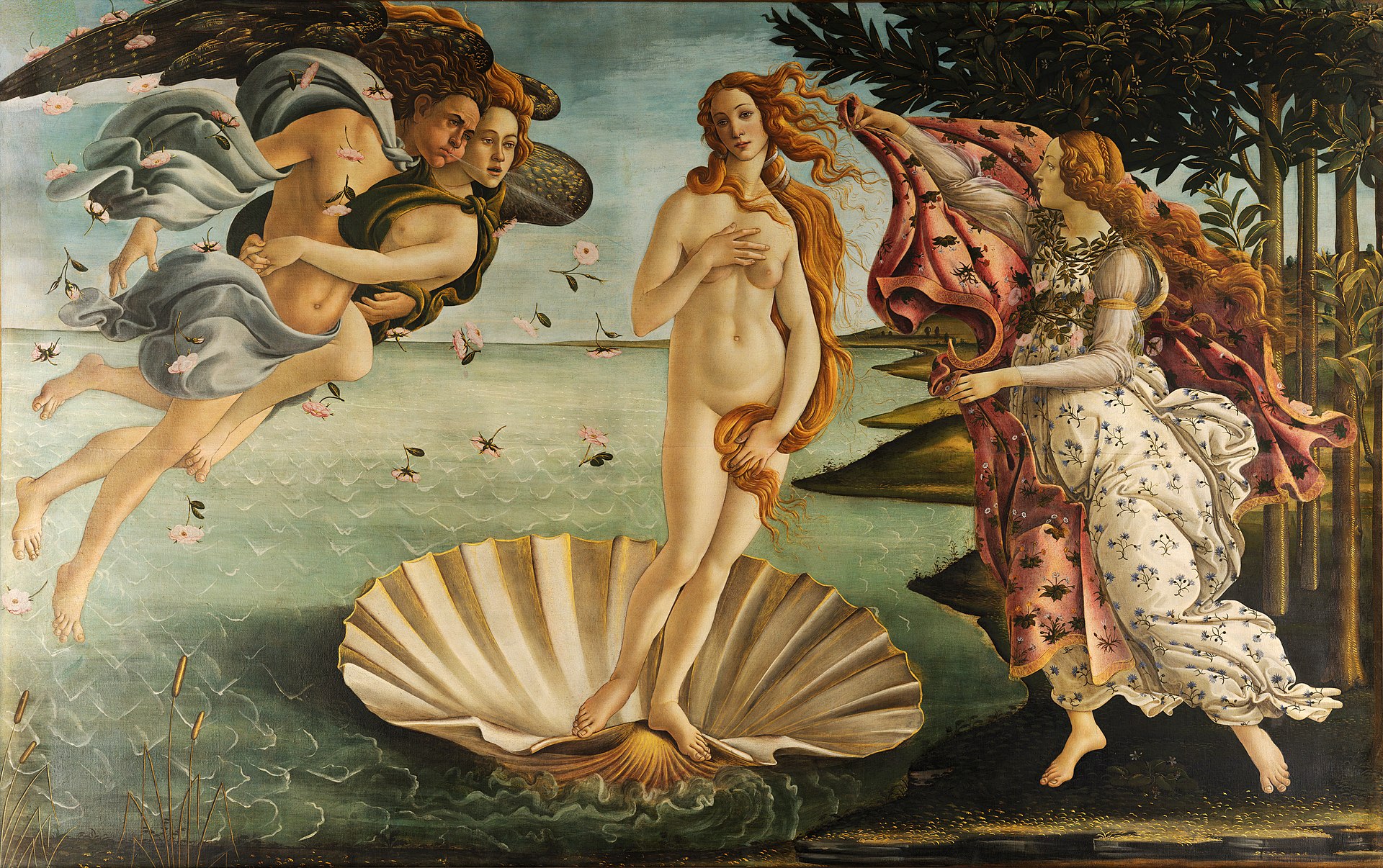 The Birth of Venus, Sandro Botticelli