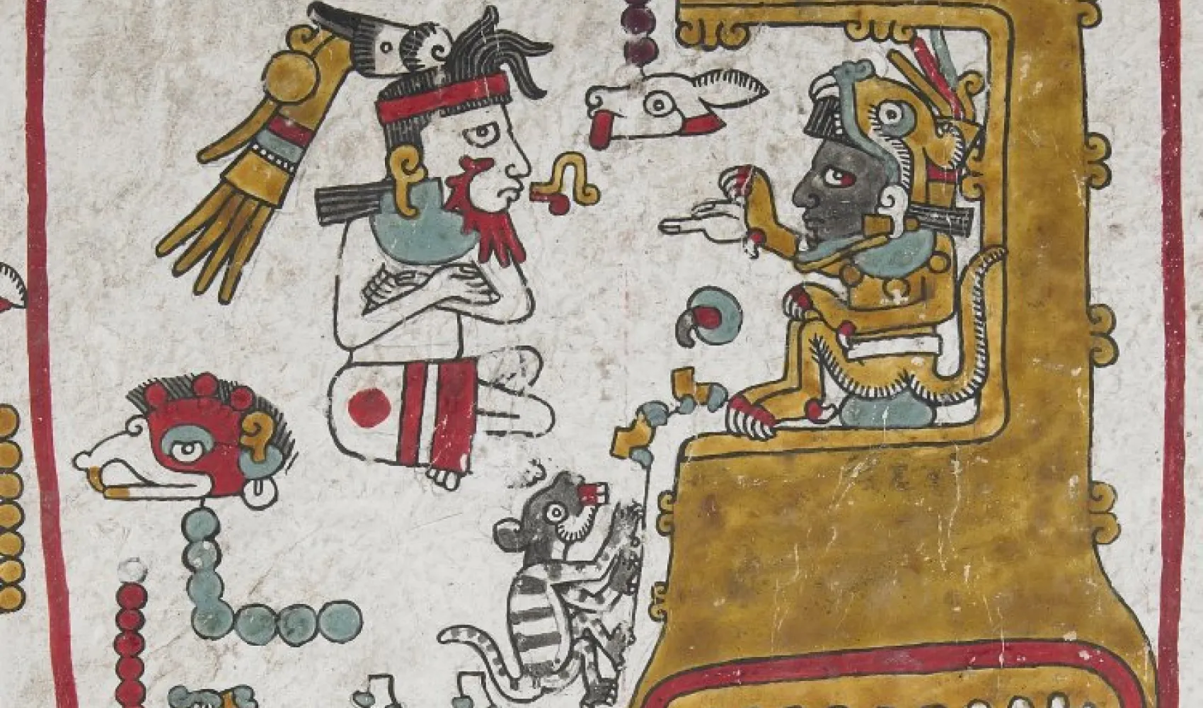 Mixtec: Codex Zouche-Nuttall, Photo credit: Trustees of the British Museum