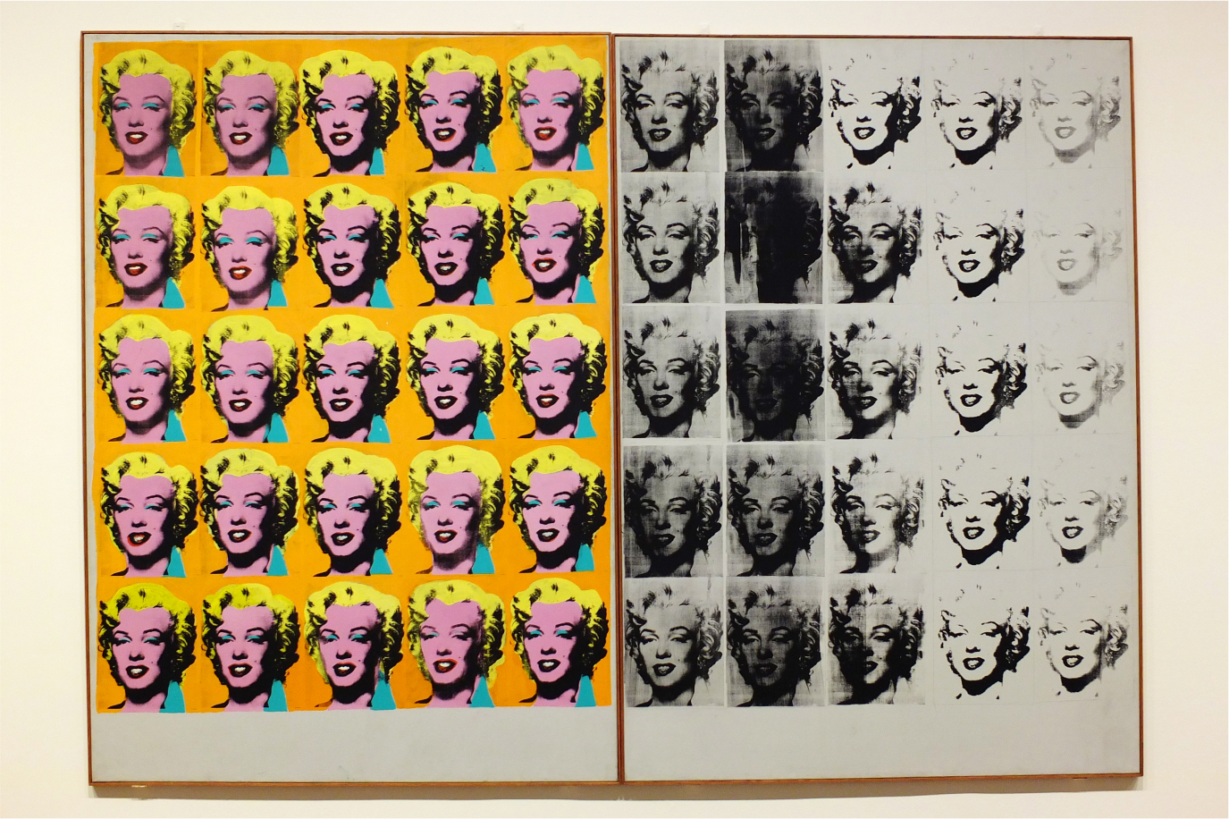 Andy Warhol, Marilyn Diptych
