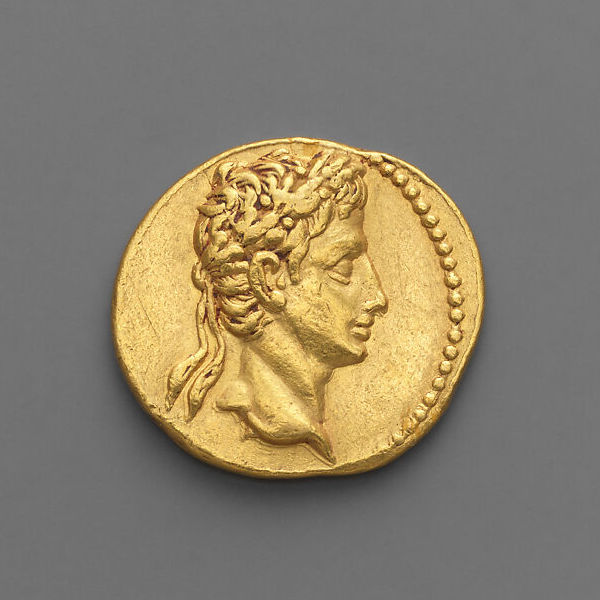 Gold aureus of Augustus