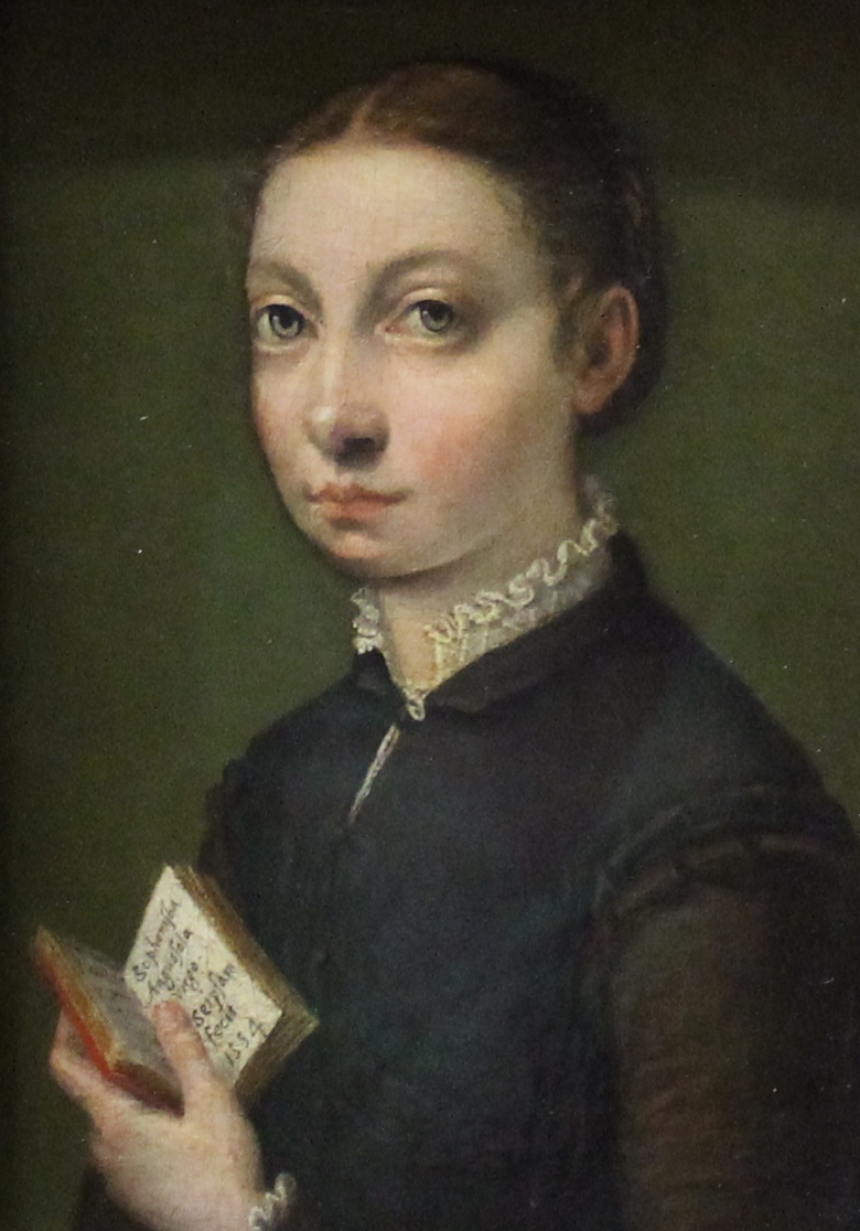 Sofonisba Anguissola, Self-portrait (1554)