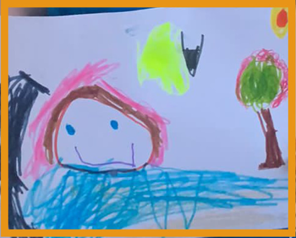 A Peeping Mermaid by Alfie Thomas - Age 4