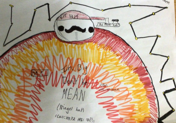 The Pringle Man by James - Age 11